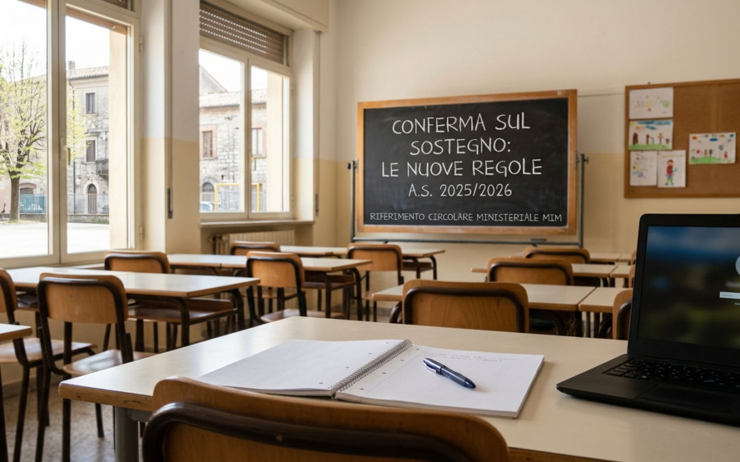 Sostegno 2025/26: Guida alla Conferma dei Docenti (DL 71/2024)
