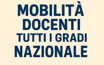 Pubblicazione trasferimenti personale docente di ogni ordine e grado – A.S. 2026/2027. NAZIONALE