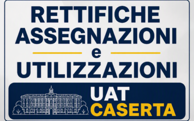 RETTIFICHE ED INTEGRAZIONI alle assegnazioni provvisorie provinciali ed interprovinciali del personale docente della Scuola dell’Infanzia, Primaria e Secondaria di I grado per la provincia di Caserta – a.s. 2026/2027