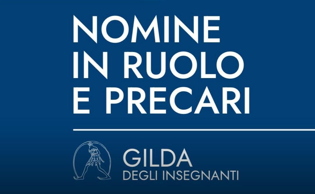 NOMINE IN RUOLO E PRECARI